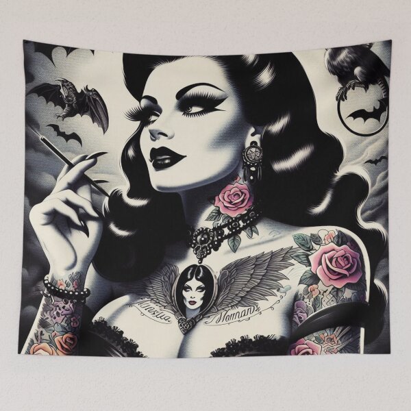 Item preview, Sexy Gothic Woman designed and sold by PulpVintage.