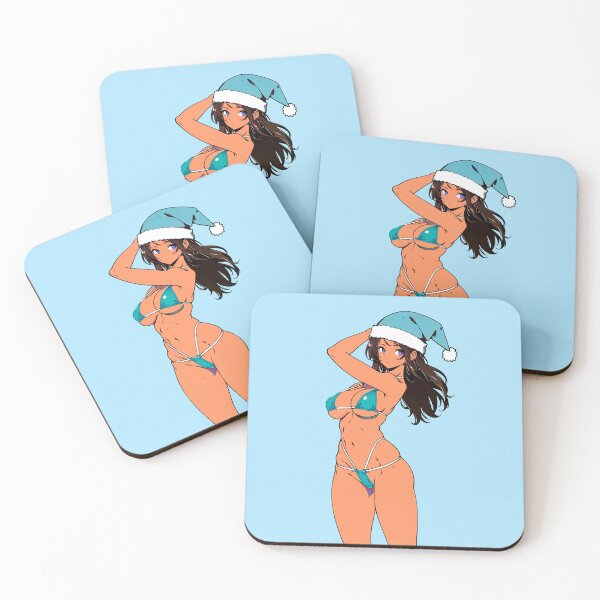 Item preview, Tan Holiday Bikini Babe. Sexy Anime Girl in Hot Swimsuit. designed and sold by MikaseSan.