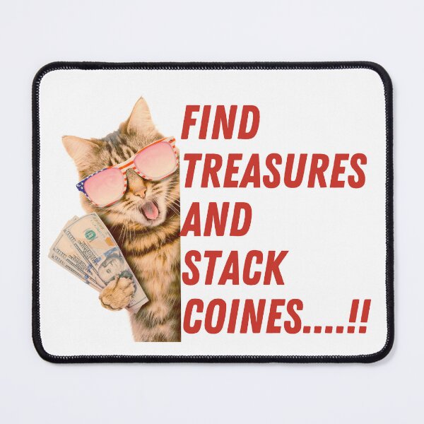 Item preview, The funny cat is on his way to being rich designed and sold by mando24895.