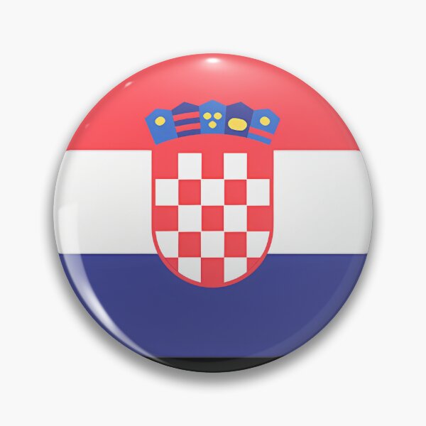 Item preview, Croatian Flag Croatia Hrvatska Split Zagreb Go Cro designed and sold by Hoseaoyette21.