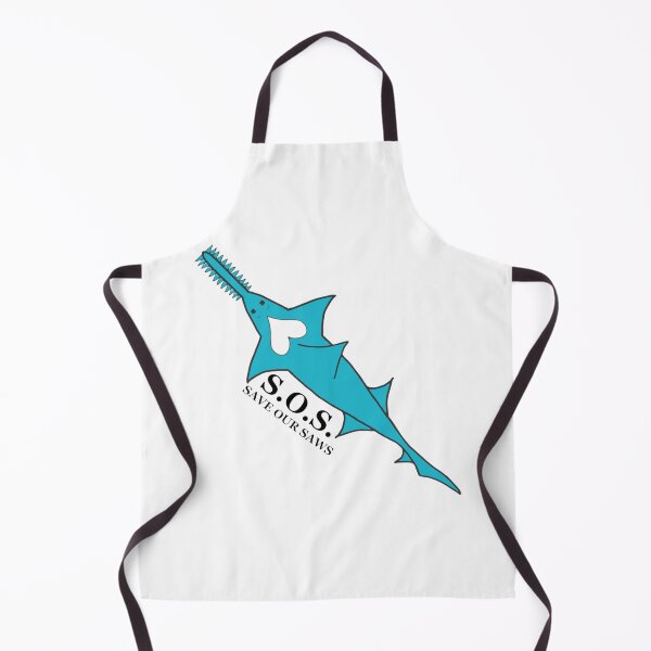 Item preview, SAVE OUR SAWS Coastal Teal Heart Saw designed and sold by Allysha Lazar.