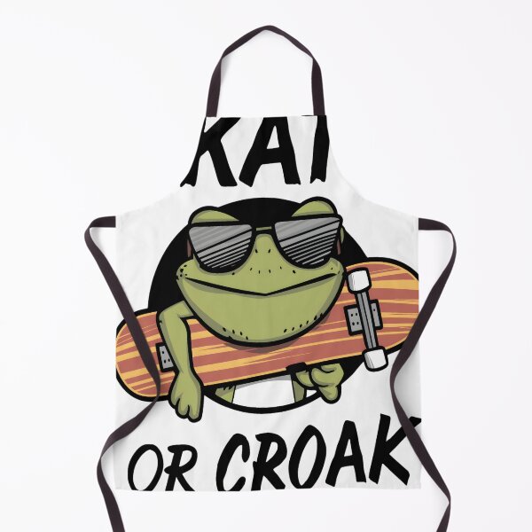 Item preview, Skate Or Croak Funny Tism Frog designed and sold by KitonicTees.