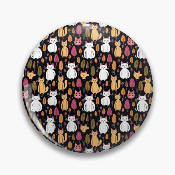 Item preview, Whimsical Cat Pattern  designed and sold by NDaZone.
