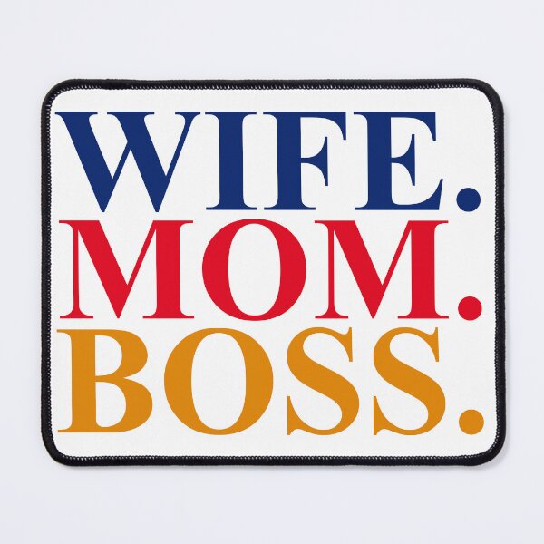 Item preview, Wife.Mom.Boss. designed and sold by That-Guys-Merch.