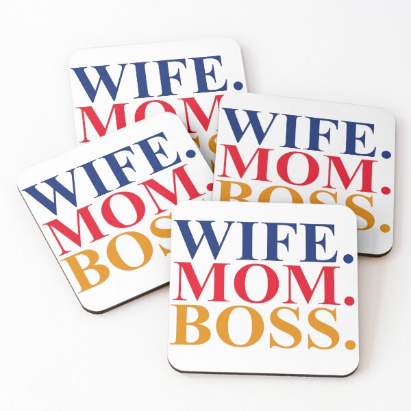 Item preview, Wife.Mom.Boss. designed and sold by That-Guys-Merch.