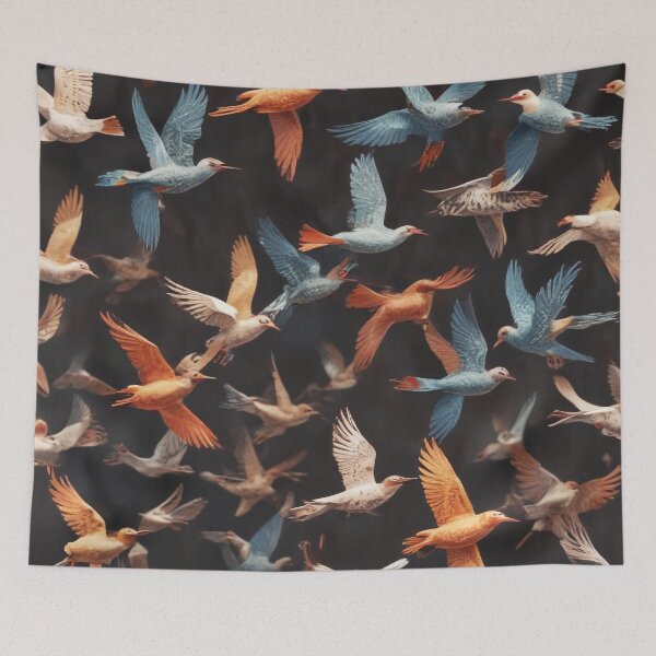 Item preview, Beautiful bird flying print design  designed and sold by Anshu3813.
