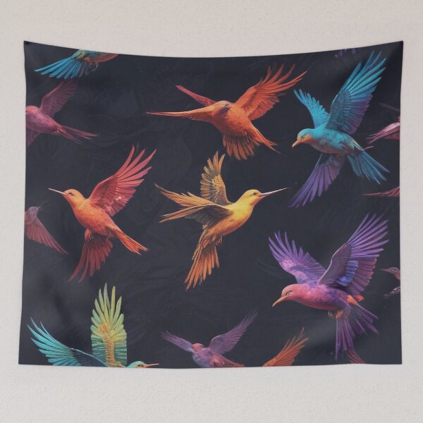 Item preview, Beautiful bird flying print design  designed and sold by Anshu3813.