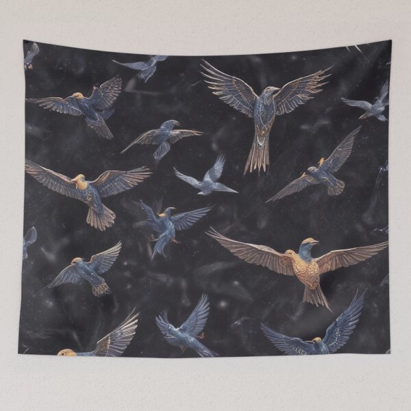 Item preview, Beautiful bird flying print design  designed and sold by Anshu3813.