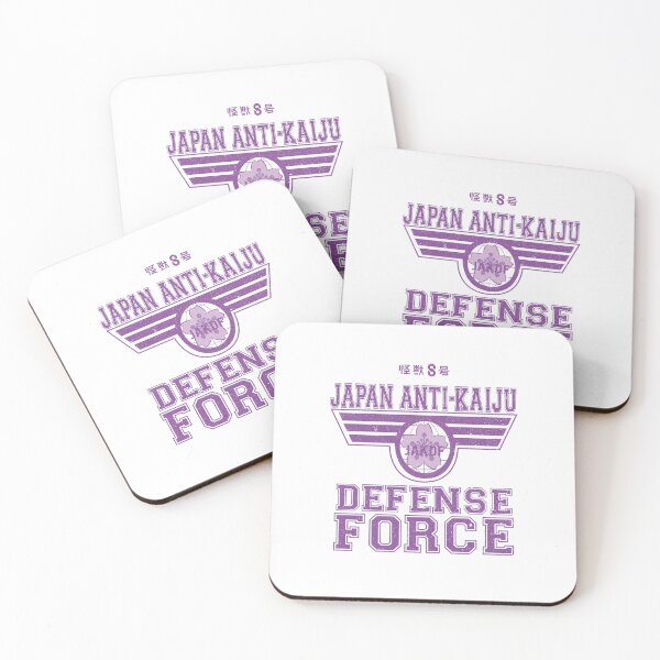 Item preview, KAIJU No 8: JAPAN ANTI KAIJU DEFENCE FORCE (GRUNGE STYLE) designed and sold by FunGangStore.