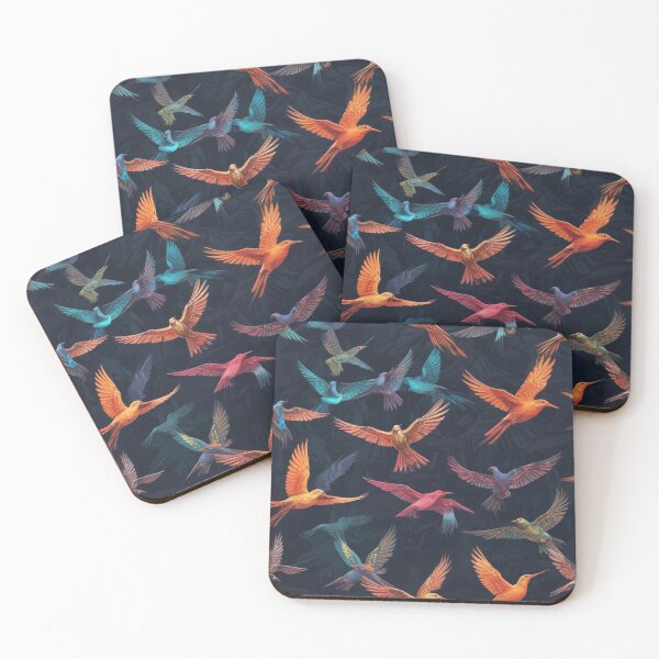 Item preview, Beautiful bird flying print design  designed and sold by Anshu3813.