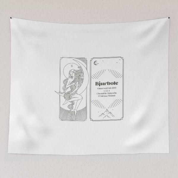 Item preview, Meteorite Collector "Observed Fall: Bjurbole" Meteorite T-Shirt designed and sold by MeteorFactory.