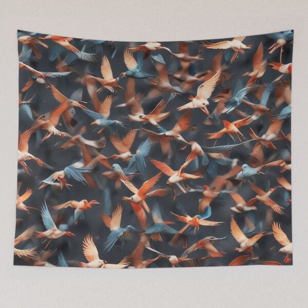 Item preview, Beautiful bird flying print design  designed and sold by Anshu3813.