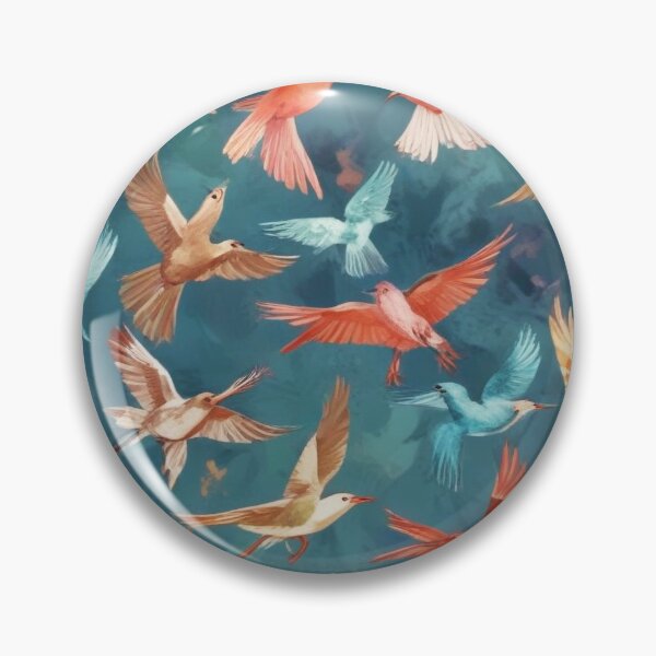 Item preview, Beautiful bird flying print design  designed and sold by Anshu3813.