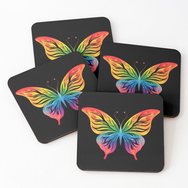 Item preview, Simple Rainbow Butterfly designed and sold by ArtByFrancis.