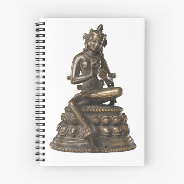 Item preview, Serene 12th Century Pala Dynasty Bronze Tara Sculpture designed and sold by gallofoto.