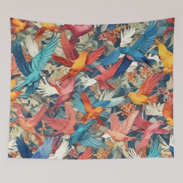 Item preview, Beautiful bird flying print design  designed and sold by Anshu3813.