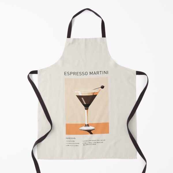 Item preview, Espresso Martini Cocktail Wall Art designed and sold by SurfolioPrints.