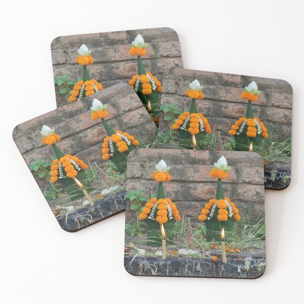 Item preview, Flowers of Serenity: Offerings at the Stupa of Laos designed and sold by franck380.