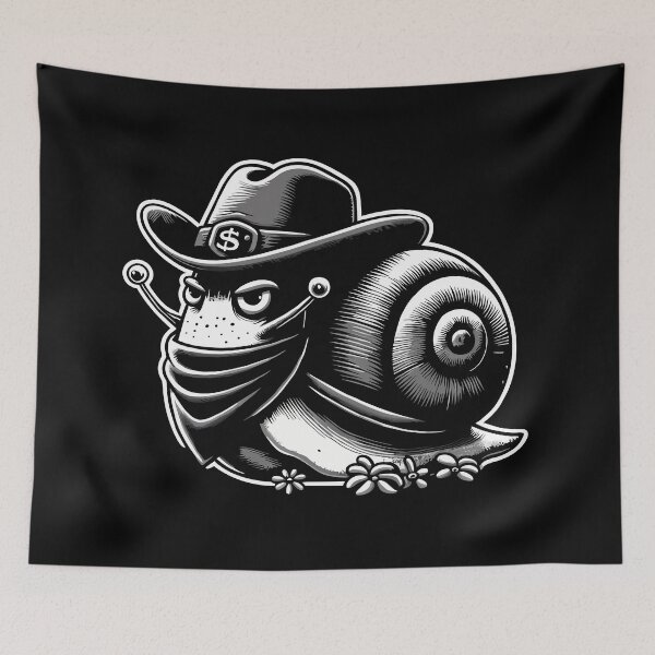 Item preview, Cowboy Snail designed and sold by Designowner.