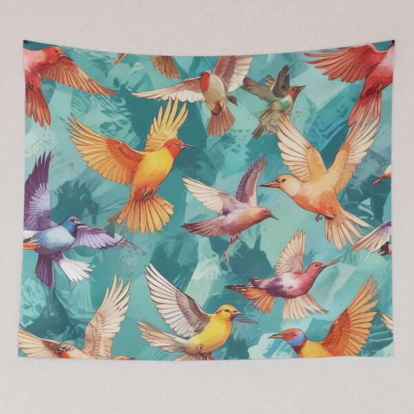 Item preview, Beautiful bird flying print design  designed and sold by Anshu3813.