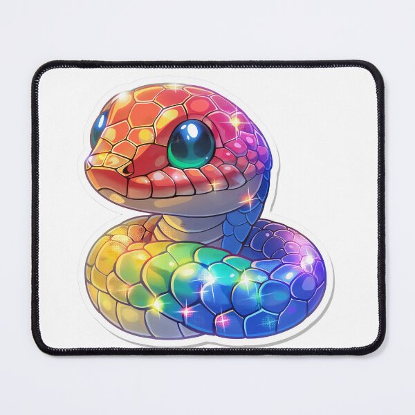 Item preview, Rainbow Holographic Snake  designed and sold by NDaZone.