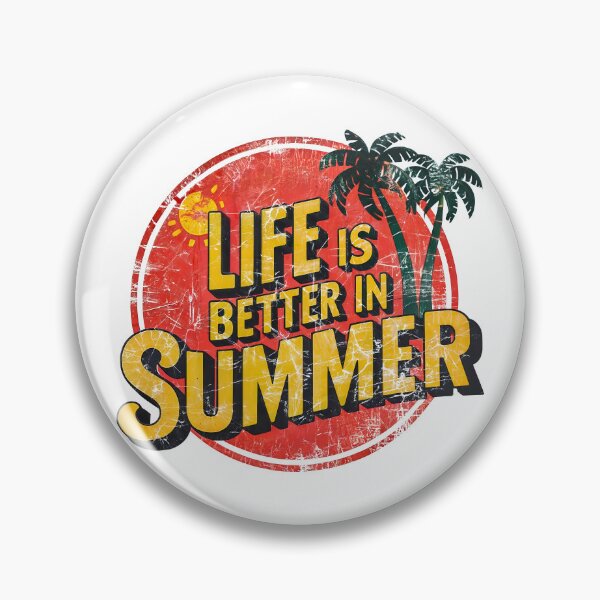 Item preview, Vintage summer design inspired by illustration with the text "LIFE IS BETTER IN SUMMER" designed and sold by elglotonmusical.