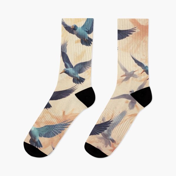 Item preview, Beautiful bird flying print design  designed and sold by Anshu3813.