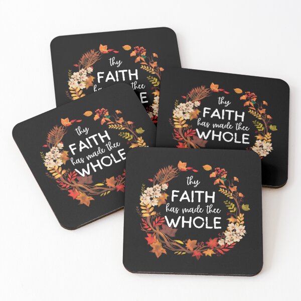 Item preview, Flower Wreath - Thy Faith has made thee Whole designed and sold by sleepcraver.