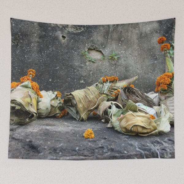 Item preview, Flowers of Serenity: Offerings at the Stupa of Laos designed and sold by franck380.