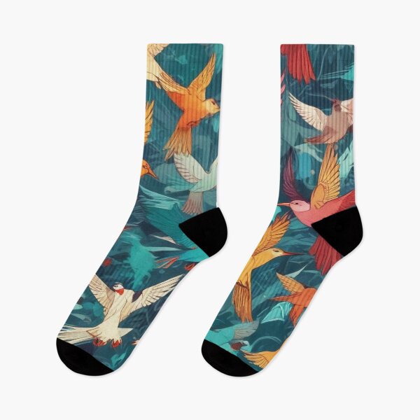Item preview, Beautiful bird flying print design  designed and sold by Anshu3813.