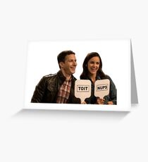 Toit Nups Greeting Card