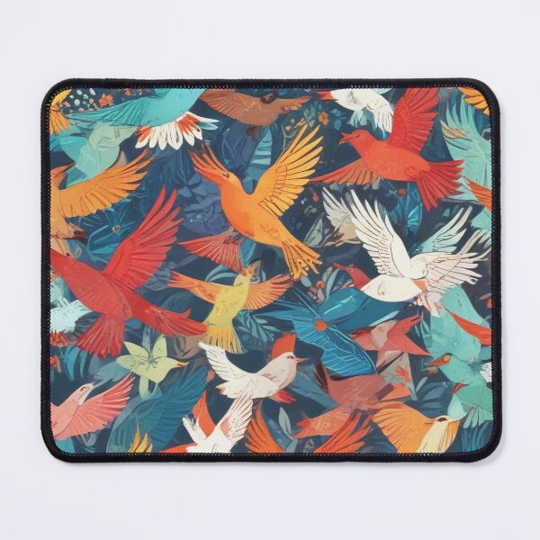 Item preview, Beautiful bird flying print design designed and sold by Anshu3813.