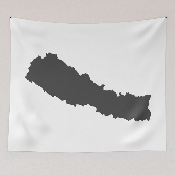 Item preview, Nepal Love in Charcoal designed and sold by Maren Misner.