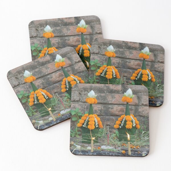 Item preview, Flowers of Serenity: Offerings at the Stupa of Laos designed and sold by franck380.