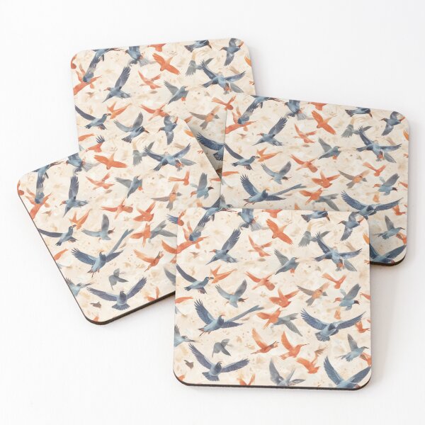 Item preview, Beautiful bird flying camouflage pattern print design  designed and sold by Anshu3813.