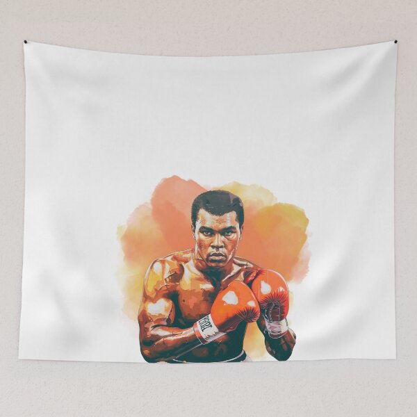 Item preview, Muhammed Ali on Watercolor designed and sold by kingroy.