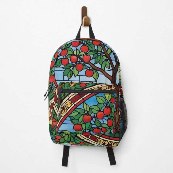 Item preview, Stained Glass Apple Tree designed and sold by ChanceTwoArt.