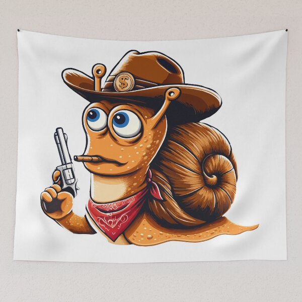 Item preview, Cowboy Snail designed and sold by Designowner.