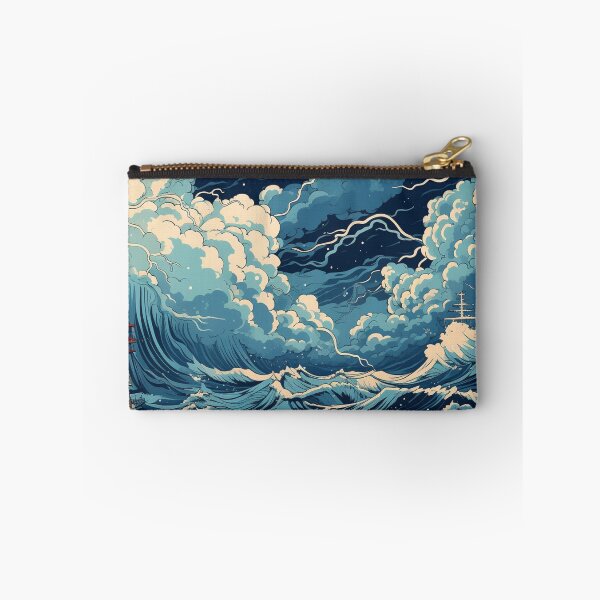 Item preview, Thunderstorm at Sea Hokusai 7 designed and sold by AstroRisq.