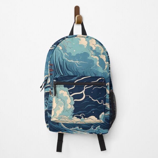 Item preview, Thunderstorm at Sea Hokusai 7 designed and sold by AstroRisq.