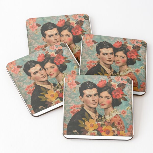 Item preview, Kitsch couple retro design designed and sold by ArtemisDesignAI.