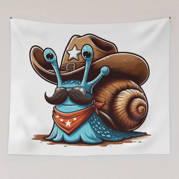 Item preview, Cowboy Snail designed and sold by Designowner.