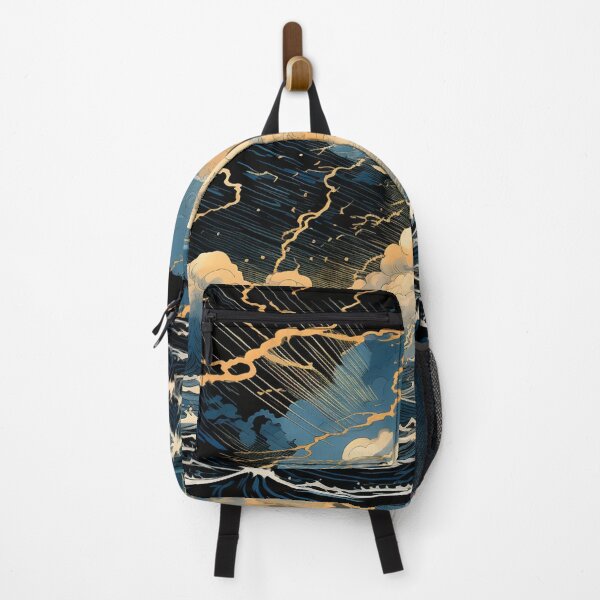 Item preview, Thunderstorm at Sea Hokusai 8 designed and sold by AstroRisq.