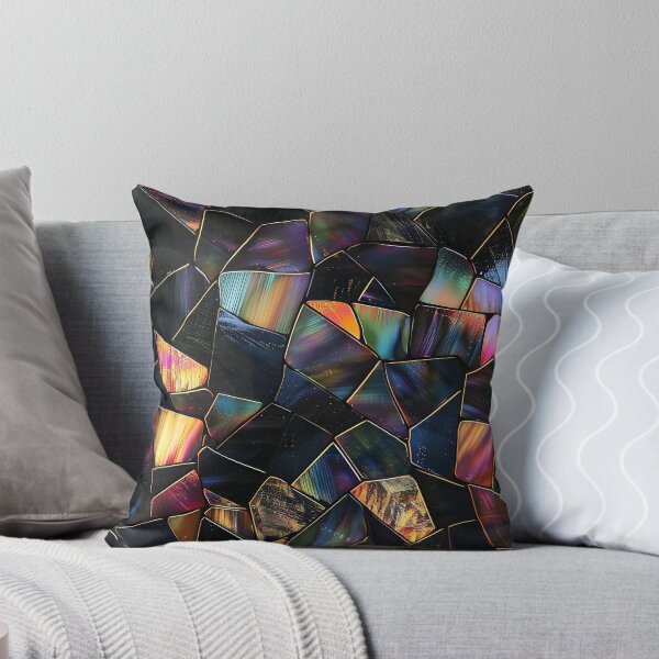 Item preview, Elegant stained glass with holographic tones designed and sold by dcrc.