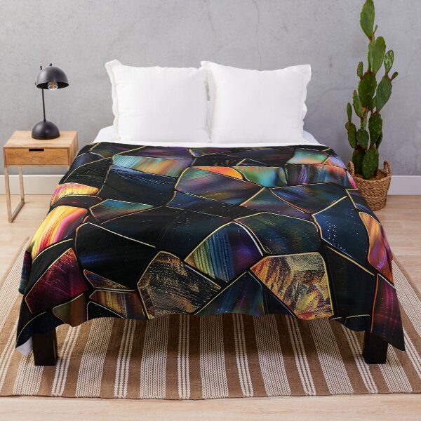 Item preview, Elegant stained glass with holographic tones designed and sold by dcrc.