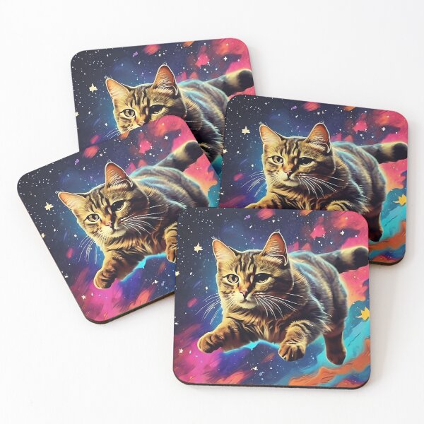 Item preview, Cat in space designed and sold by thesnakeater.