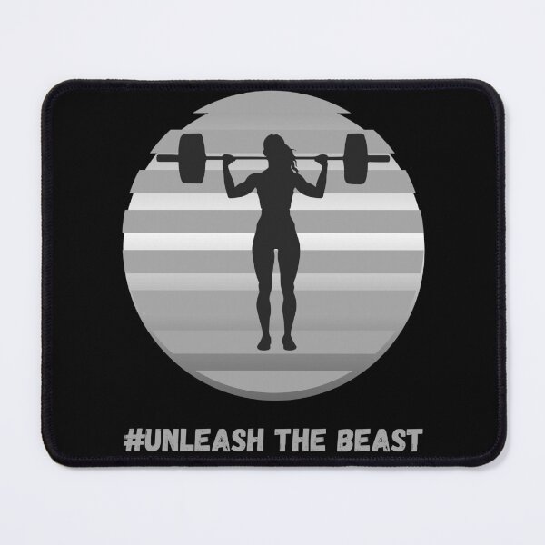 Item preview, #Unleash the Beast.Woman Weightlifter designed and sold by 7ofUsDesigns.