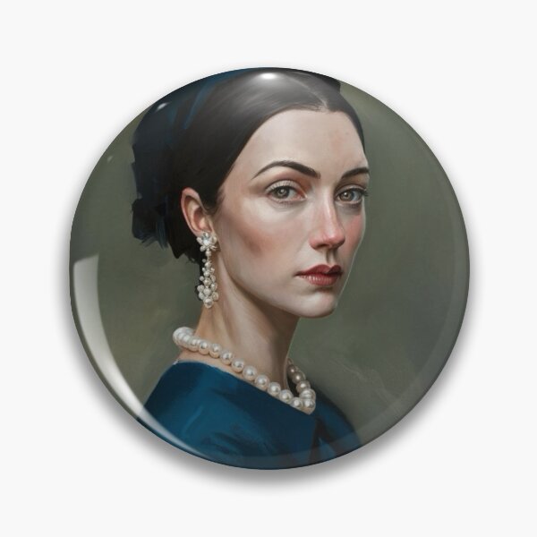 Item preview, Famous Women Portraits | Moody French Woman Art Inspired by Iconic Paintings |  Parisian Muse- Oil Painting…Art By Carraann designed and sold by CARRAANN.