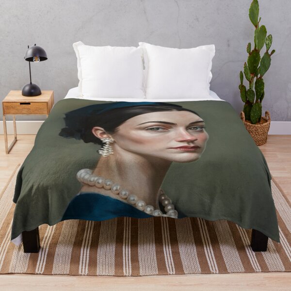 Item preview, Famous Women Portraits | Moody French Woman Art Inspired by Iconic Paintings |  Parisian Muse- Oil Painting…Art By Carraann designed and sold by CARRAANN.