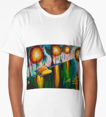 Autumn Streetscape Long T-Shirt